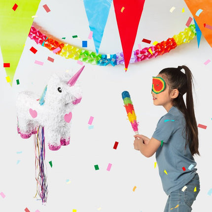 Trek Pinata Unicorn Wit 47cm van Boland koop je bij Partywinkel