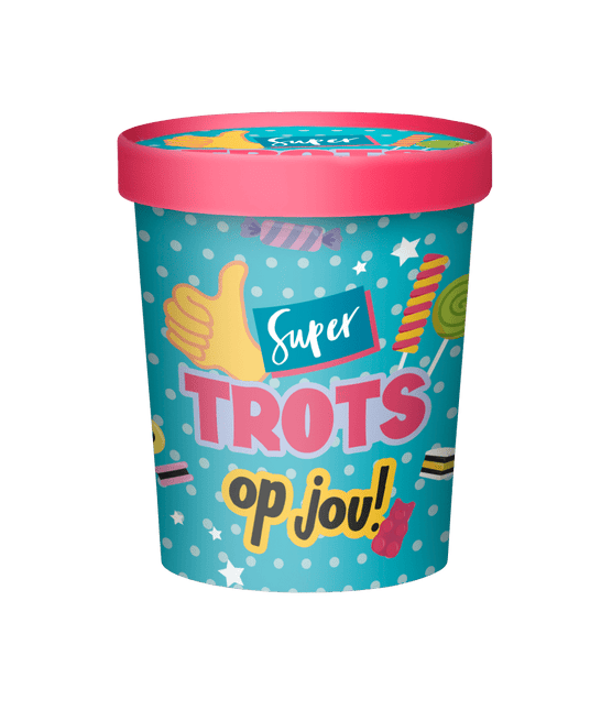 Trots Op Jou Snoepbakje 14cm van Paper Dreams koop je bij Partywinkel