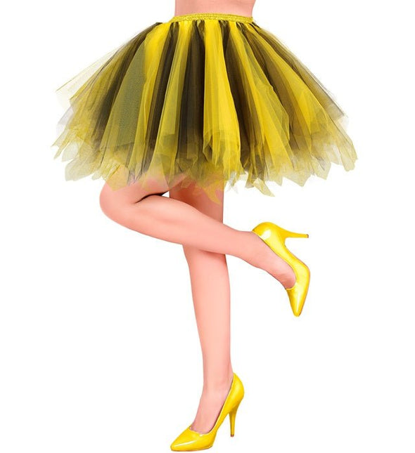 Tutu Geel/Zwart van Widmann koop je bij Partywinkel