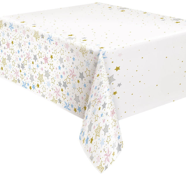 Twinkle Twinkle Little Star tafelkleed 2,13m van Unique koop je bij Partywinkel