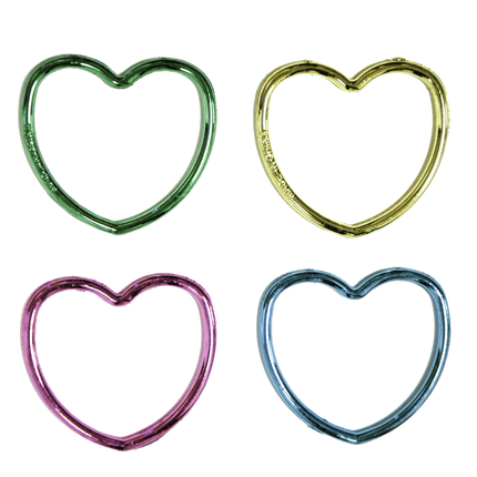 Uitdeelcadeautjes Armbanden Hart 7cm 12st van Unique koop je bij Partywinkel