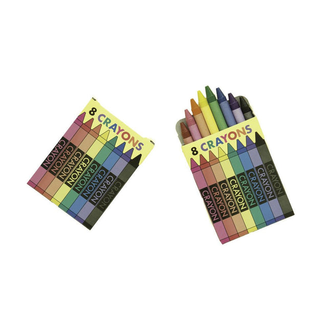 Uitdeelcadeautjes Waskrijtjes 20cm 6st van Unique koop je bij Partywinkel