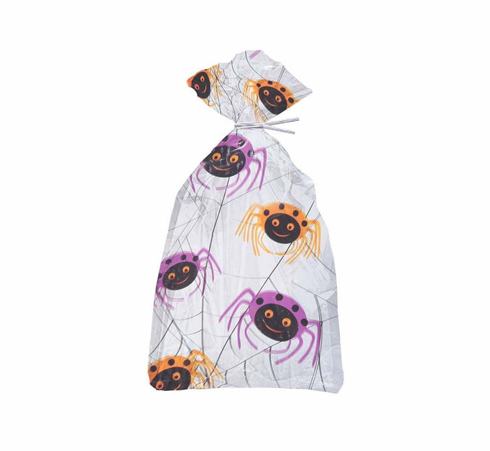 Uitdeelzakjes Spinnen 28cm 20st van Fiestas Guirca koop je bij Partywinkel