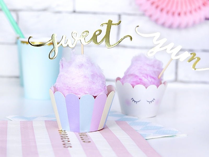 Unicorn Cupcake Vormpjes 6st van Partydeco koop je bij Partywinkel