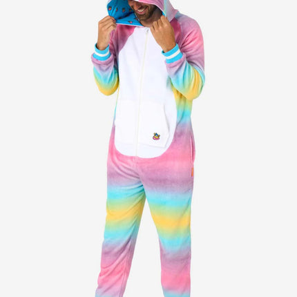 Unicorn Onesie Gekleurd van OppoSuits koop je bij Partywinkel