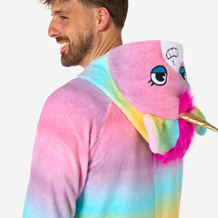 Unicorn Onesie Gekleurd van OppoSuits koop je bij Partywinkel