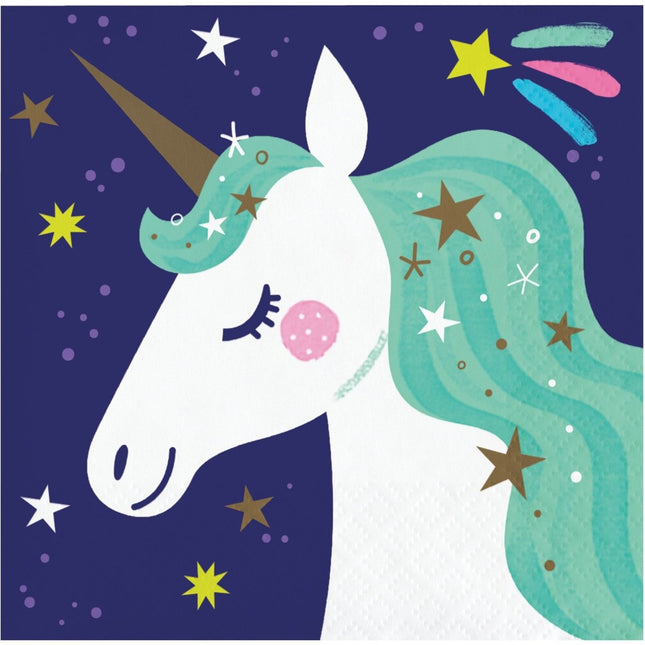 Unicorn Servetten 25cm van Creative Converting koop je bij Partywinkel