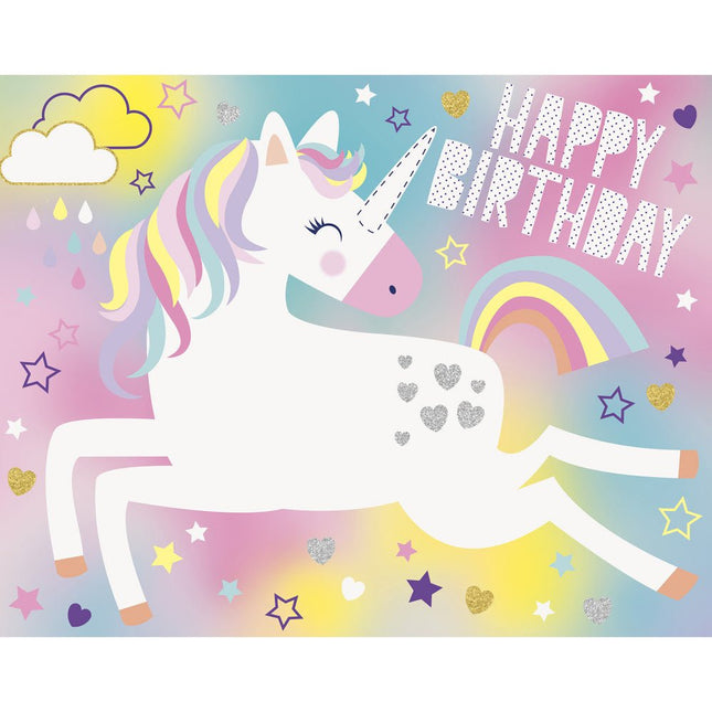 Unicorn Spel 18 delig van Unique koop je bij Partywinkel
