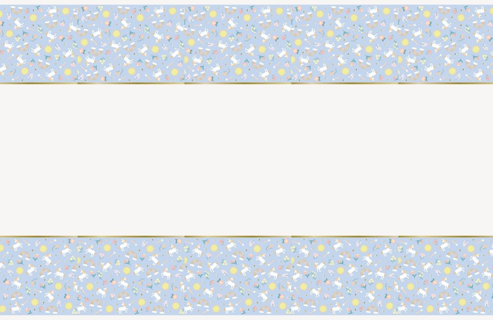 Unicorn Tafelkleed Plastic 2,13m van Unique koop je bij Partywinkel