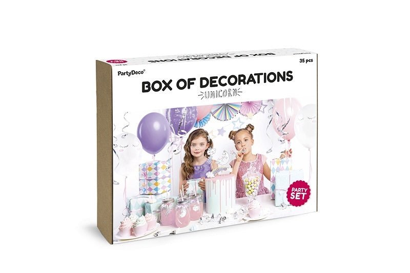 Unicorn Versiering Set 35 delig van Partydeco koop je bij Partywinkel