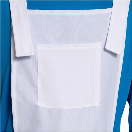 Smurf Kostym Vit Blå Herr