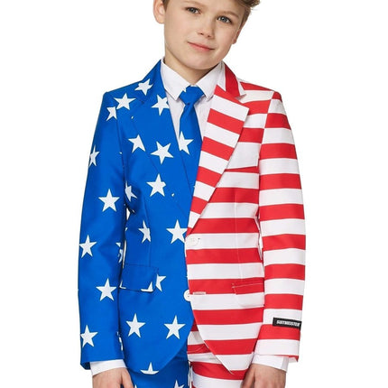 USA Vlag Pak Jongen Suitmeister van Suitmeister koop je bij Partywinkel