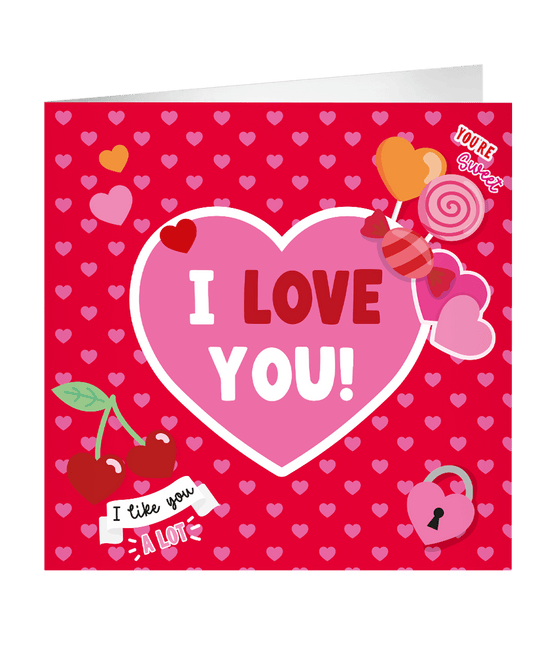 Valentijnsdag Wenskaart 23cm van Paper Dreams koop je bij Partywinkel