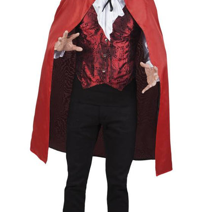 Vampier Cape Bloodlust 1,2m van Boland koop je bij Partywinkel