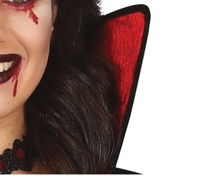 Vampier Halloween Kostuum Dames Rood van Fiestas Guirca koop je bij Partywinkel