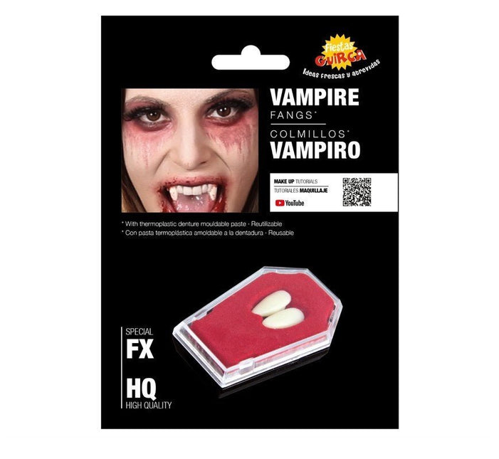 Vampier Hoektanden Thermoplastisch van Fiestas Guirca koop je bij Partywinkel