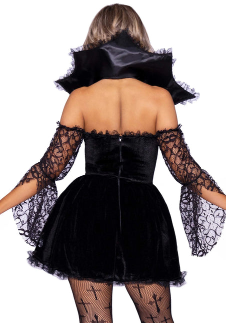 Vampier Jurk Dames Leg Avenue van Leg Avenue koop je bij Partywinkel
