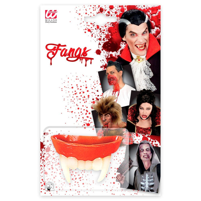 Vampier Nep Tanden Wit Rood van Widmann koop je bij Partywinkel