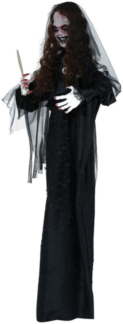 Vampier Pop Met Licht, Geluid En Beweging 1,7m van Fiestas Guirca koop je bij Partywinkel