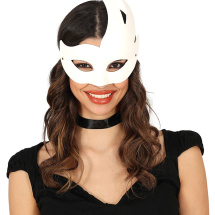 Venetiaans Masker Beschilderbaar van Fiestas Guirca koop je bij Partywinkel