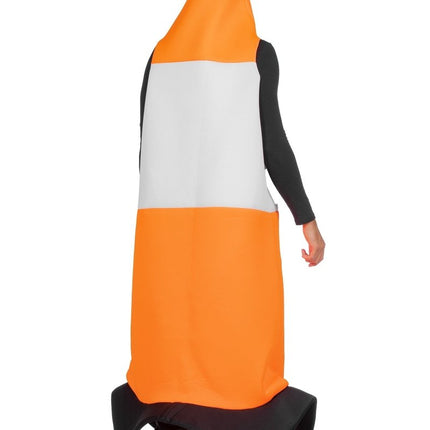 Verkeerskegel Kostuum Oranje van Wilbers & Wilbers koop je bij Partywinkel