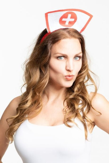 Verpleegsters Haarband van Partychimp koop je bij Partywinkel