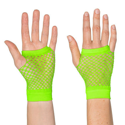 Visnet Handschoenen Groen van Boland koop je bij Partywinkel
