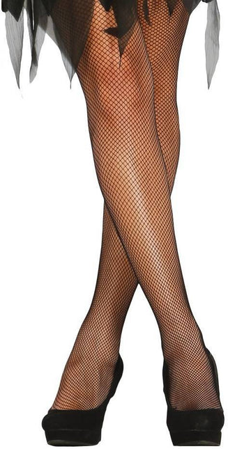 Visnet Panty Zwart van Fiestas Guirca koop je bij Partywinkel