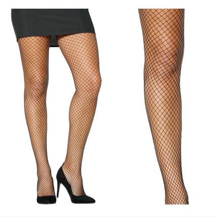 Visnet Panty Zwart 75cm van Fiestas Guirca koop je bij Partywinkel