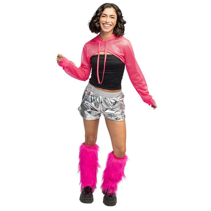 Visnet Vest Roze Neon van Partywinkel koop je bij Partywinkel