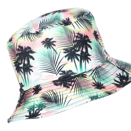 Hawaii Bucket Hat Palmboom van Wilbers & Wilbers koop je bij Partywinkel