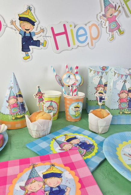 Vlaggenlijn Fien & Teun 10m van Haza Witbaard koop je bij Partywinkel