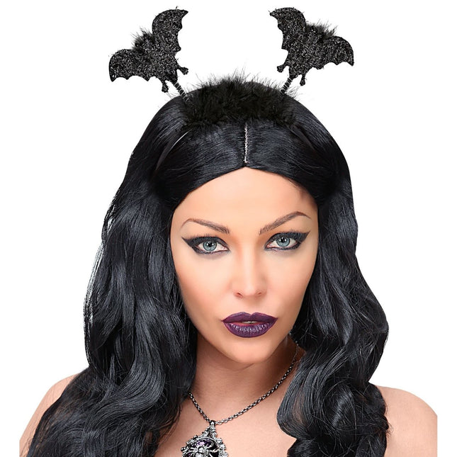 Vleermuis Hoofdband Zwart van Widmann koop je bij Partywinkel