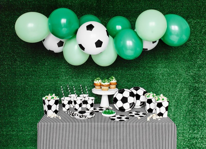 Voetbal Borden 18cm 6st van Partydeco koop je bij Partywinkel