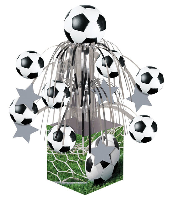 Voetbal Tafeldecoratie 32cm van Creative Converting koop je bij Partywinkel