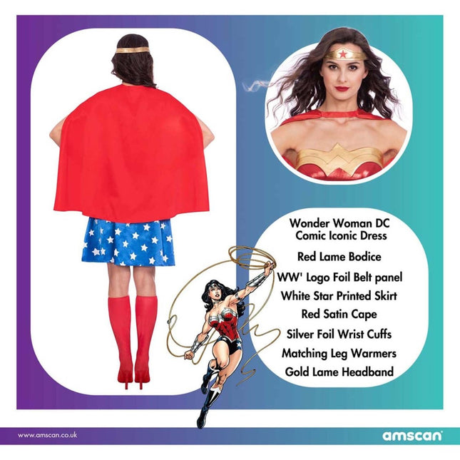 Volwassenen Kostuum Wonder Woman Classic XXL van Riethmueller koop je bij Partywinkel