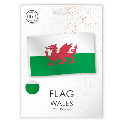 Wales Vlag 1,5m van WeFiesta koop je bij Partywinkel