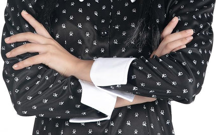 Wednesday Addams Kostuum Met Pruik Dames van Ciao International koop je bij Partywinkel