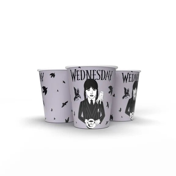 Wednesday Bekers 250ml 8st van VDV Benefit koop je bij Partywinkel