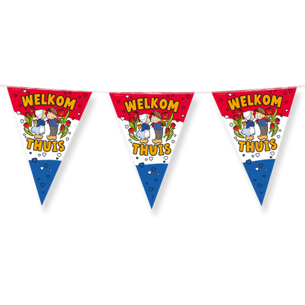 Welkom Thuis Slinger 10m van Paper Dreams koop je bij Partywinkel