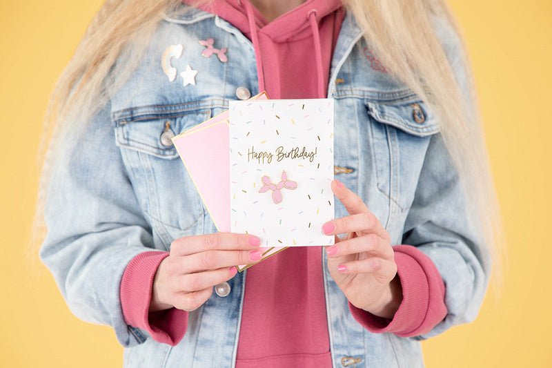 Wenskaart Happy Birthday Hond 14,8cm van Partydeco koop je bij Partywinkel