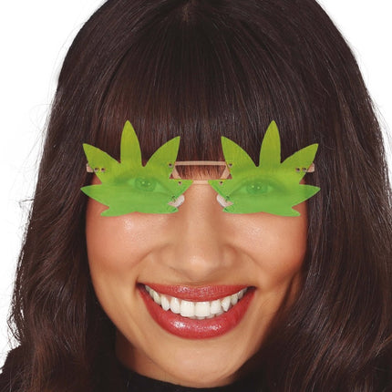 Wiet Bril Groen van Fiestas Guirca koop je bij Partywinkel