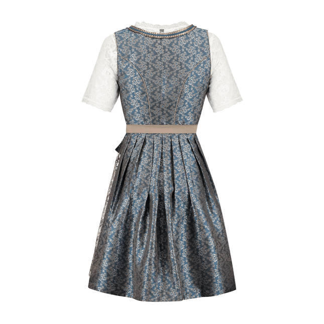 Wit Blauwe Dirndl Jurk Oktoberfest Roze Dames van Haus Huberts koop je bij Partywinkel