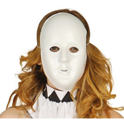 Wit Masker van Fiestas Guirca koop je bij Partywinkel