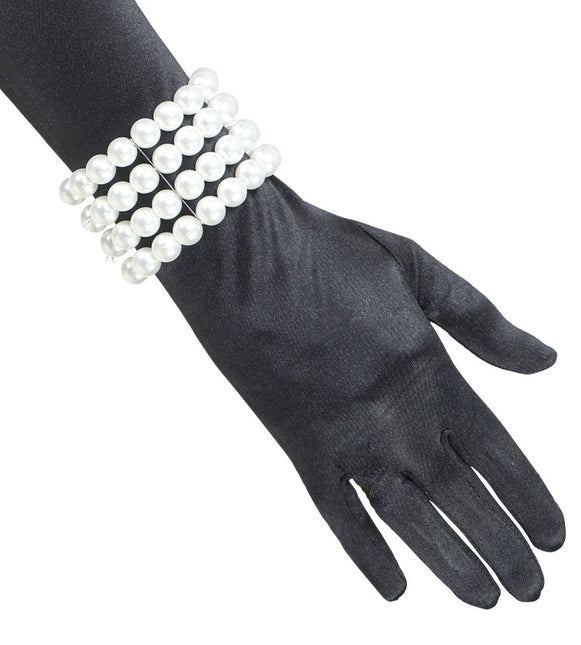 Witte Armband van Widmann koop je bij Partywinkel