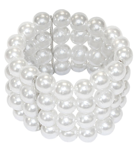 Witte Armband van Widmann koop je bij Partywinkel