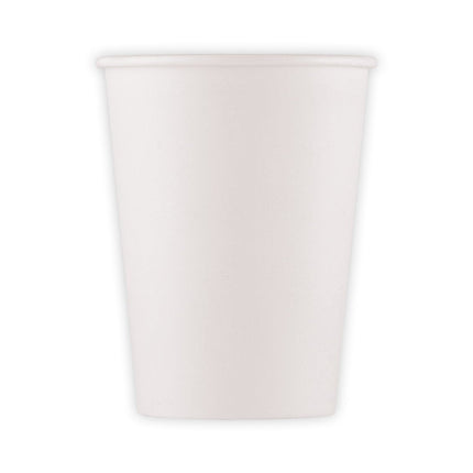 Witte Bekers 200ml 10st van Procos koop je bij Partywinkel