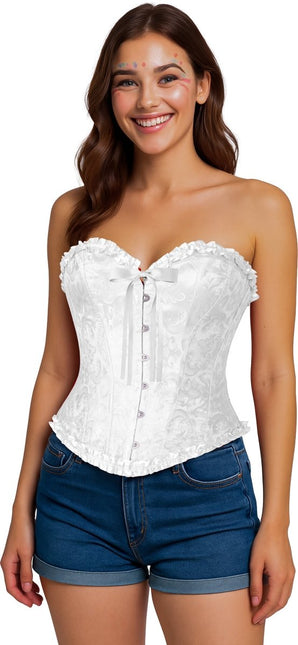Witte Corset Dames van Fiestas Guirca koop je bij Partywinkel