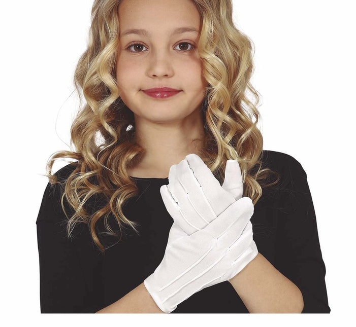 Witte Handschoenen Kind van Fiestas Guirca koop je bij Partywinkel