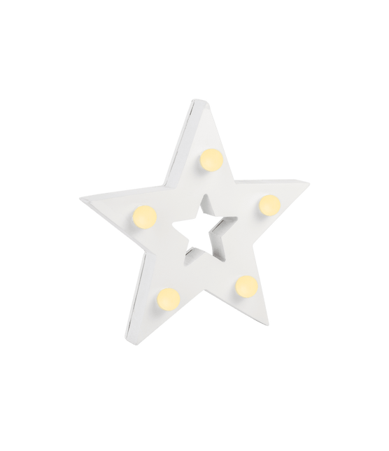 Witte Licht Ster van Paper Dreams koop je bij Partywinkel